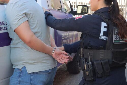DURANTE ABRIL, ESCUADRÓN VIOLETA DETUVO A MÁS DE 40 PERSONAS POR VIOLENCIA FAMILIAR