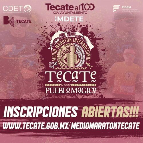 SE PREPARA TECATE PARA SU MEDIO MARATÓN EN OCTUBRE