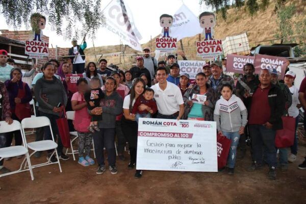 PROPONE ROMÁN COTA MEJORAR ALUMBRADO EN LAS COLONIAS DE TECATE