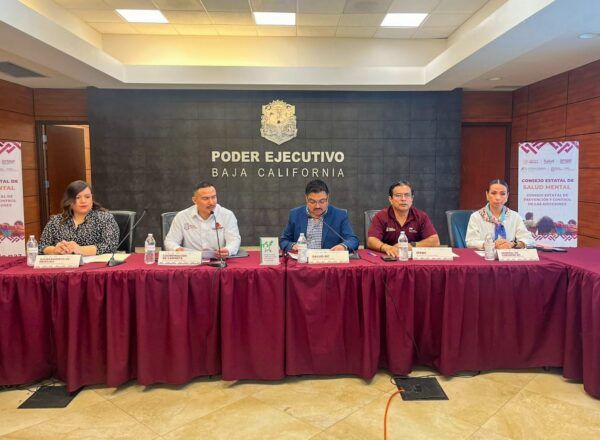 AVANZA BAJA CALIFORNIA EN LA COORDINACIÓN DE ACCIONES PARA LA SALUD MENTAL