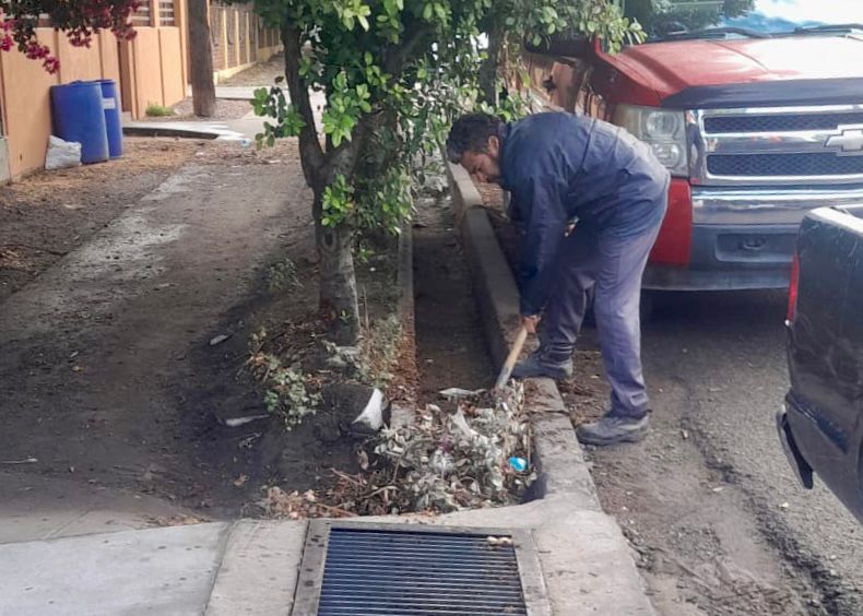 REFUERZAN LIMPIEZA DE PLUVIALES Y VIALIDADES EN TECATE
