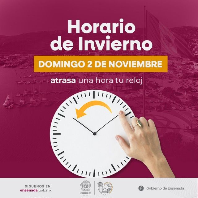 RECUERDA CLAUDIA AGATON ENTRADA DEL HORARIO DE INVIERNO