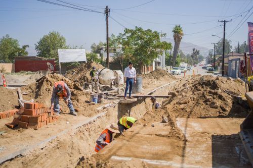 14 POR CIENTO DE AVANCE EN LA REHABILITACIÓN DEL ALCANTARILLADO SANITARIO EN COLONIA JUÁREZ ETAPA II