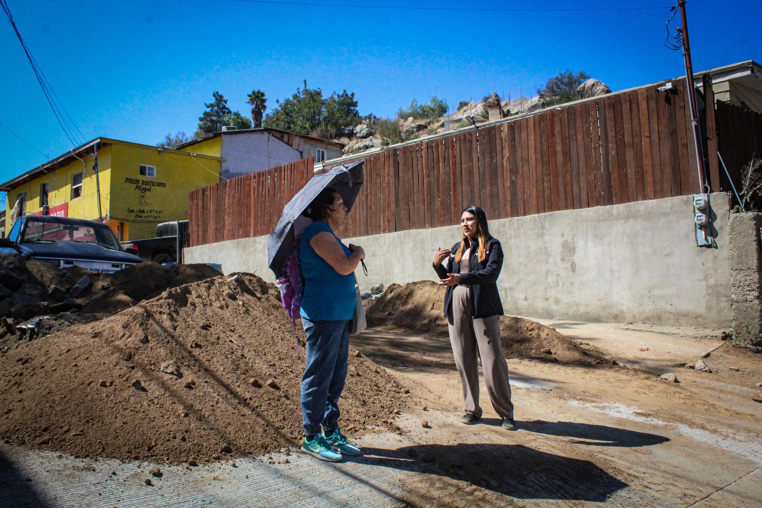 SUPERVISA BIENESTAR MUNICIPAL AVANCES EN OBRAS DE INFRAESTRUCTURA EN DISTINTAS COLONIAS