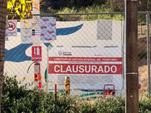 CLAUSURA GOBIERNO DE TECATE ESTACIÓN DE GAS