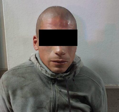 TECATE: EN OPERATIVO DE SEGURIDAD DETIENEN A SUJETO CON ARMA DE UTILERÍA