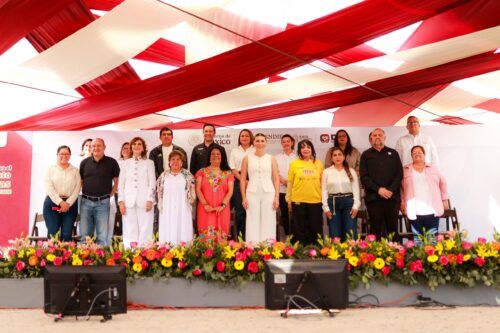 ENCABEZA GOBERNADORA MARINA DEL PILAR Y AUTORIDADES FEDERALES EL ARRANQUE DE LA ESTRATEGIA NACIONAL PARA EL FORTALECIMIENTO DE LAS FAMILIAS