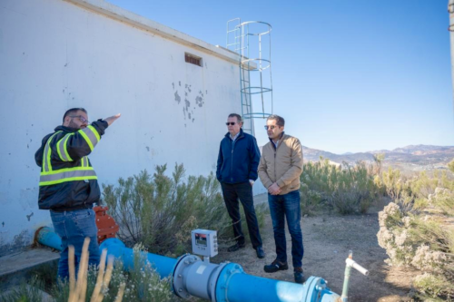 SUPERVISA DIRECTOR DE CESPTE REPOSICIÓN DE EQUIPO DE BOMBEO EN COLONIA LA SIERRITA