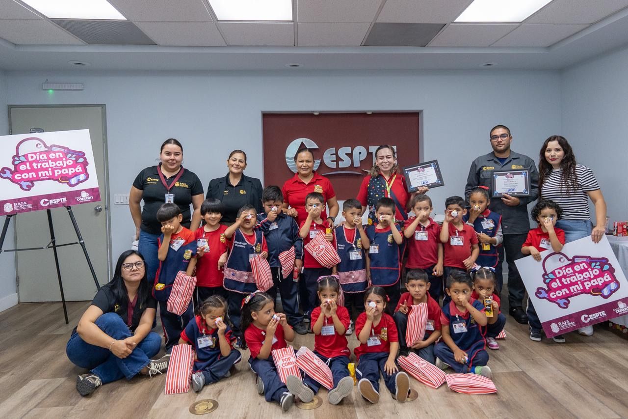 NIÑAS Y NIÑOS VIVEN UN DÍA FELIZ Y MÁGICO CON LA ACTIVIDAD “UN DÍA EN EL TRABAJO CON MI PAPÁ”  