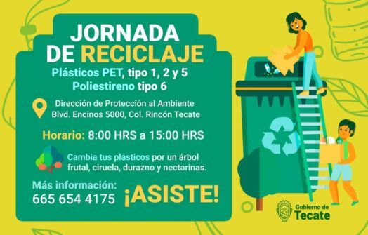 INVITA A LA CIUDADANÍA A CAMBIAR SUS PLÁSTICOS POR UN ÁRBOL FRUTAL