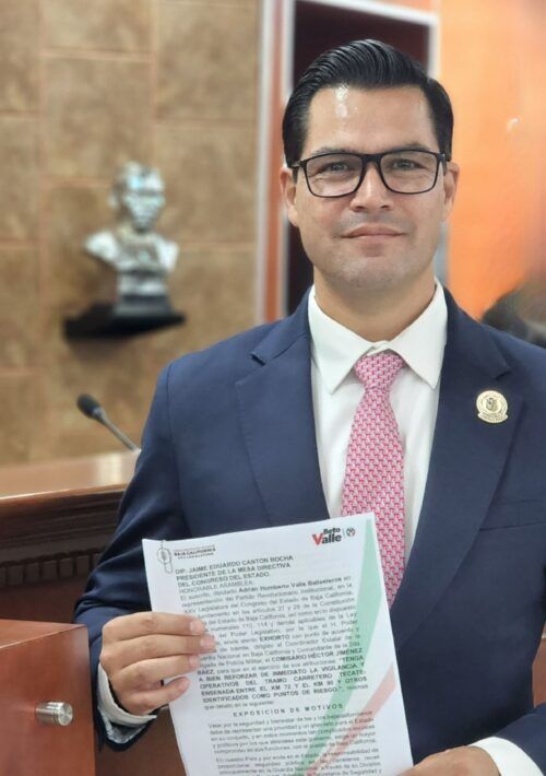 HUMBERTO VALLE LANZA LLAMADO A GUARDIA NACIONAL A REFORZAR SEGURIDAD EN CARRETERA TECATE-ENSENADA