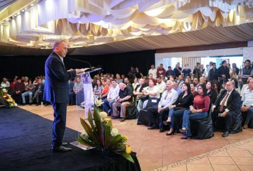 REALIZA CASTRO TRENTI LLAMADO A LA UNIDAD Y A LA CONSOLIDACIÓN DE LA TRANSFORMACIÓN DE BC