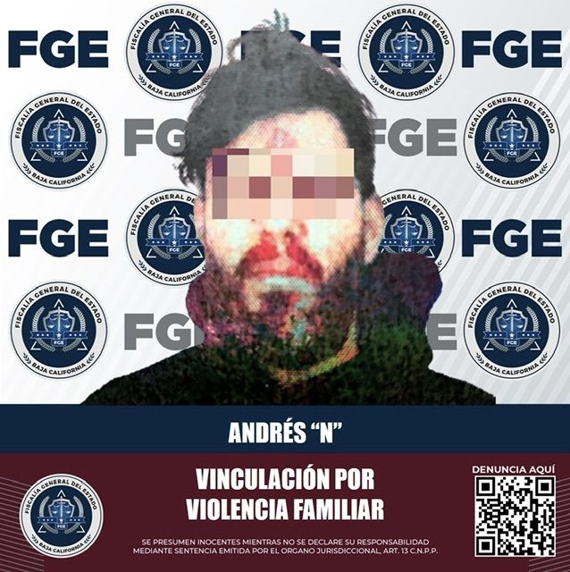 TECATE: ES VINCULADO A PROCESO HOMBRE ACUSADO DE VIOLENCIA FAMILIAR