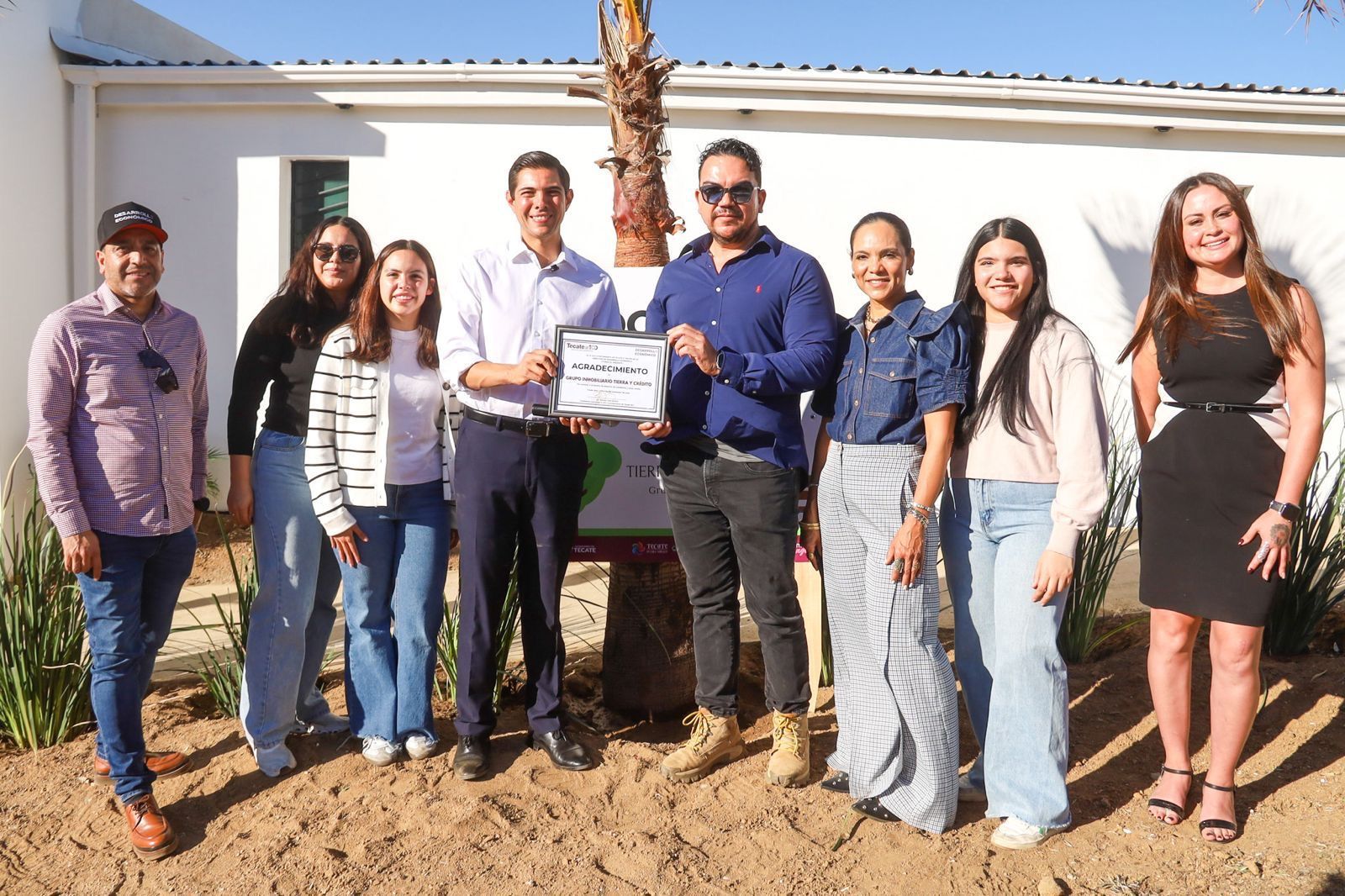 GOBIERNO Y EMPRESAS LOCALES CONTINÚAN SUMANDO ESFUERZOS PARA RECUPERAR Y EMBELLECER TECATE