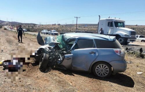 VICTIMA DE FEMINICIDIO, MUERE UNA MUJER EN TECATE
