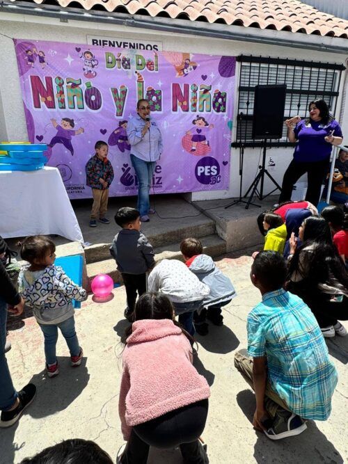 CELEBRA DIPUTADA TERE RUIZ DÍA DEL NIÑO CON ALEGRE CONVIVENCIA