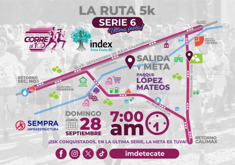ÚLTIMOS NÚMEROS DISPONIBLES PARA LA ETAPA FINAL DEL SERIAL ATLÉTICO “CORRE AL 100” ESTE DOMINGO