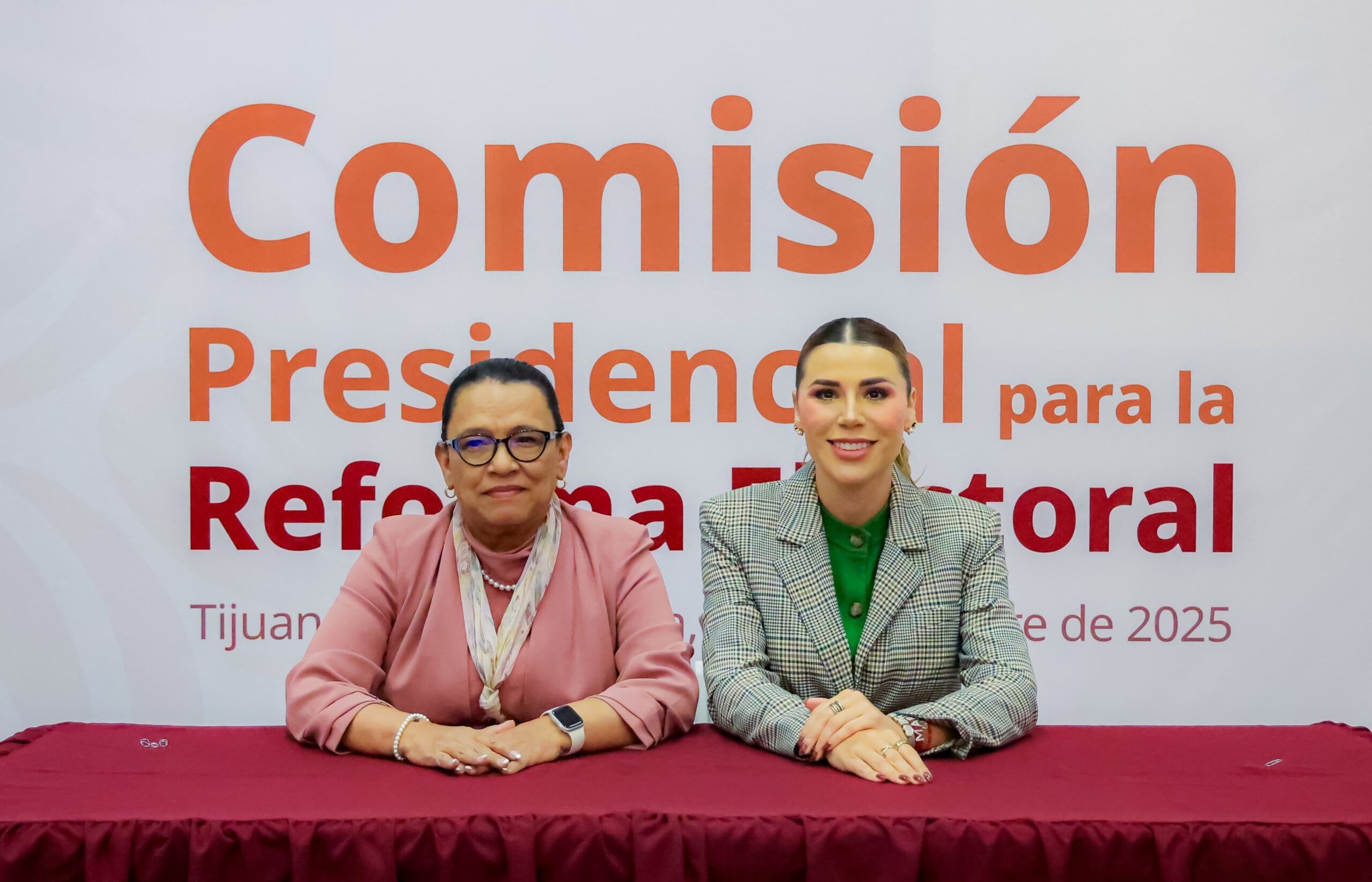 GOBERNADORA MARINA DEL PILAR DESTACA LA IMPORTANCIA DE ESCUCHAR TODAS LAS VOCES EN LA CONSTRUCCIÓN DE LA REFORMA ELECTORAL