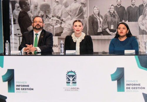 ASISTE PRESIDENTA DEL CONGRESO A INFORME DEL TRIBUNAL SUPERIOR DE JUSTICIA