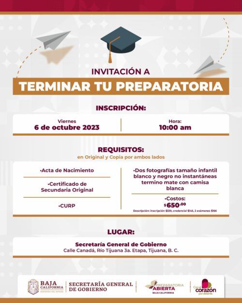 INVITAN A JORNADA DE CERTIFICACIÓN DE PREPARATORIA ABIERTA: CATALINO ZAVALA