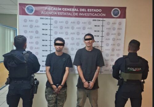 TECATE: DETIENEN A DOS SUJETOS POR ROBO DE CABLE EN COLONIA MILITAR