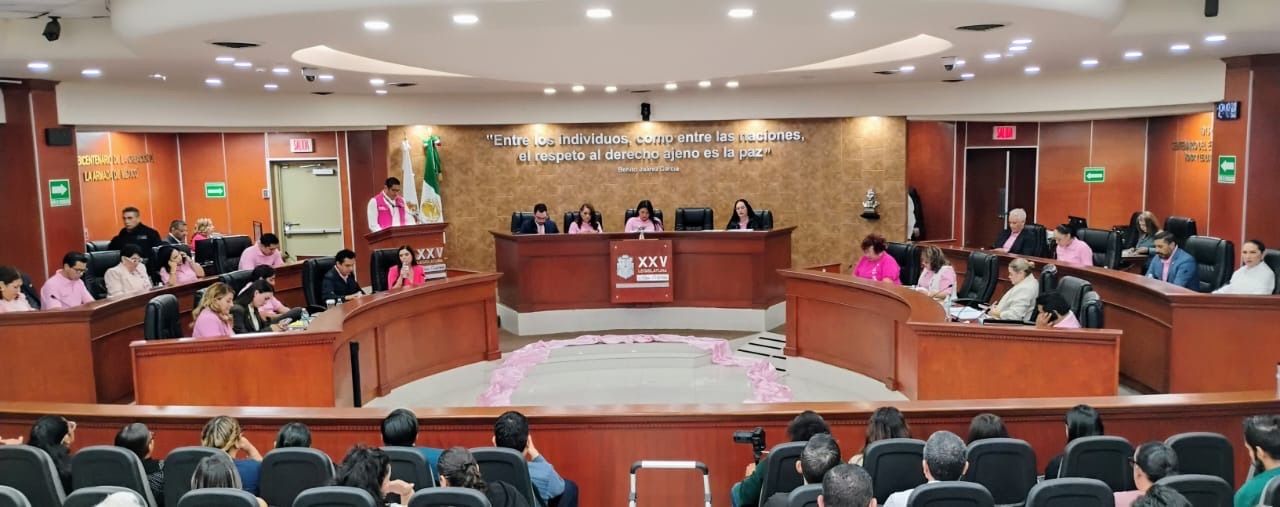 EMITE DIPUTADA GLORIA MIRAMONTES POSICIONAMIENTO RELATIVO AL CÁNCER DE MAMA EN EL MARCO DE OCTUBRE ROSA