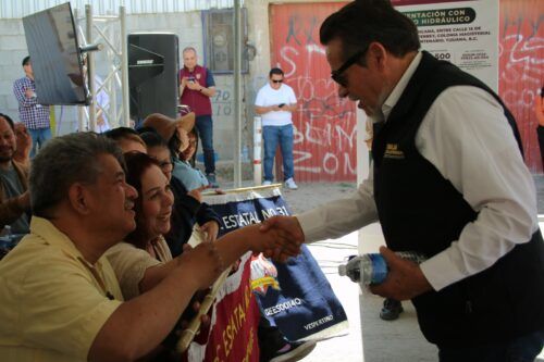 INAUGURAN GOBIERNO DE BAJA CALIFORNIA Y AYUNTAMIENTO DE TIJUANA OBRA EN COLONIA MAGISTERIAL