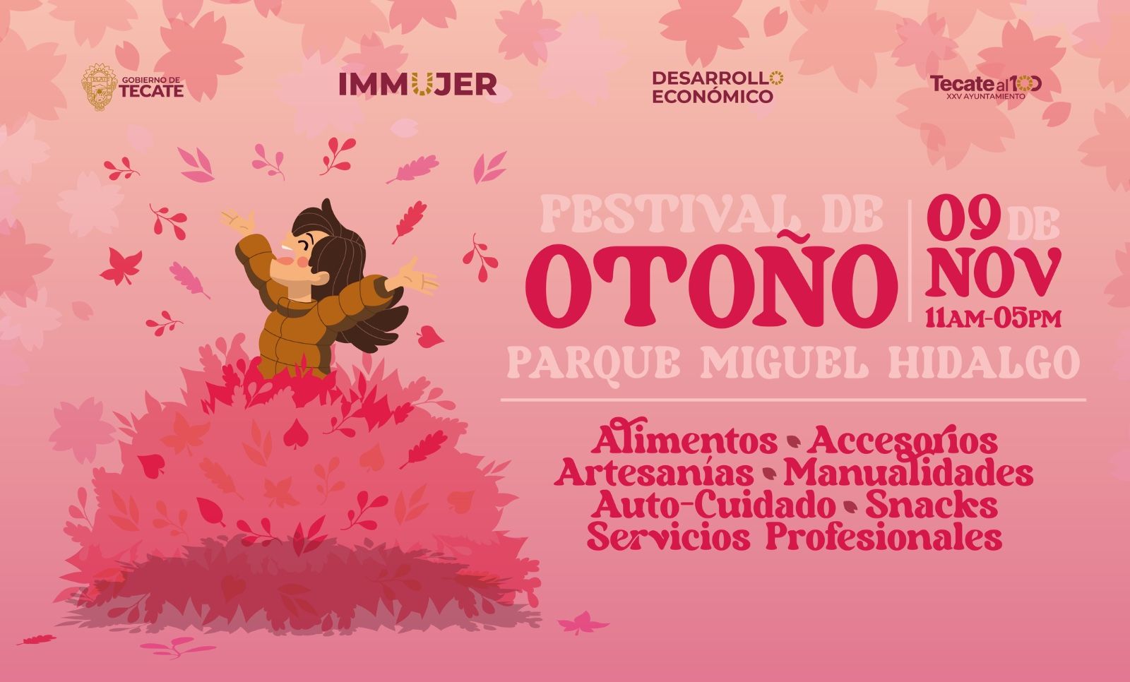 GOBIERNO DE TECATE INVITA AL FESTIVAL DE OTOÑO EN SU 2DA EDICIÓN