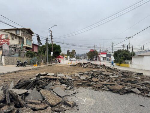 INICIA GOBIERNO DE ENSENADA REHABILITACIÓN DE LA RIVEROLL ENTRE CALLE 15 Y 16
