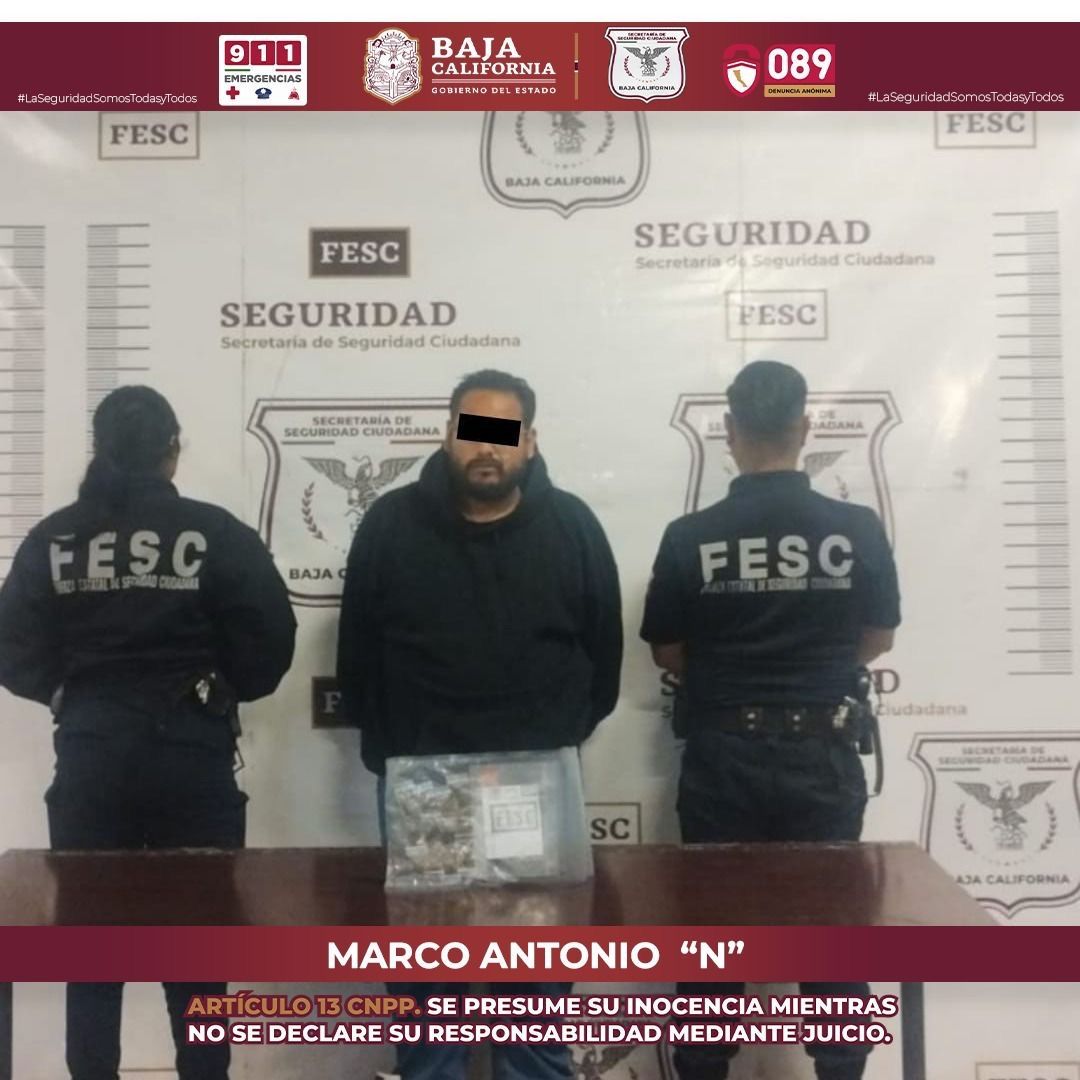 FESC ARRESTA A 14 PRESUNTOS NARCOMENUDISTAS EN LAS ÚLTIMAS 24 HORAS
