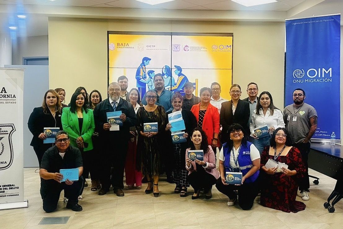 PRESENTA GOBIERNO DE BAJA CALIFORNIA GUÍA SIMPLIFICADA Y DIRECTORIO DE ATENCIÓN A VÍCTIMAS DE TRATA EN COLABORACIÓN CON OIM