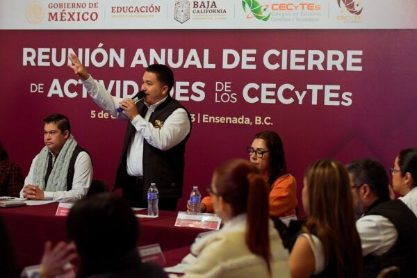 ES BAJA CALIFORNIA SEDE DE REUNIÓN ANUAL DE ACTIVIDADES DE LOS CECYTES EDICIÓN 2023