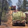 POR INCENDIOS EVACUAN A 17 PERSONAS EN TECATE