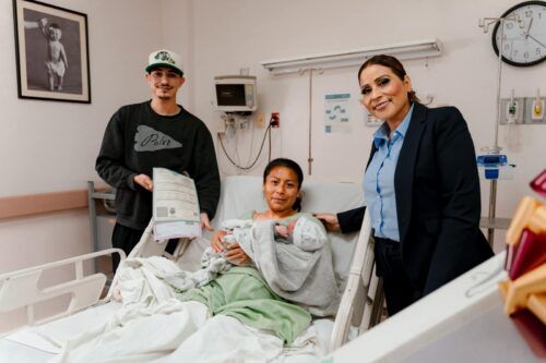 BENEFICIA GOBIERNO DE CLAUDIA AGATÓN A MIL 960 FAMILIAS CON  REGISTRO DE NACIMIENTO EN MÓDULOS HOSPITALARIOS PÚBLICOS
