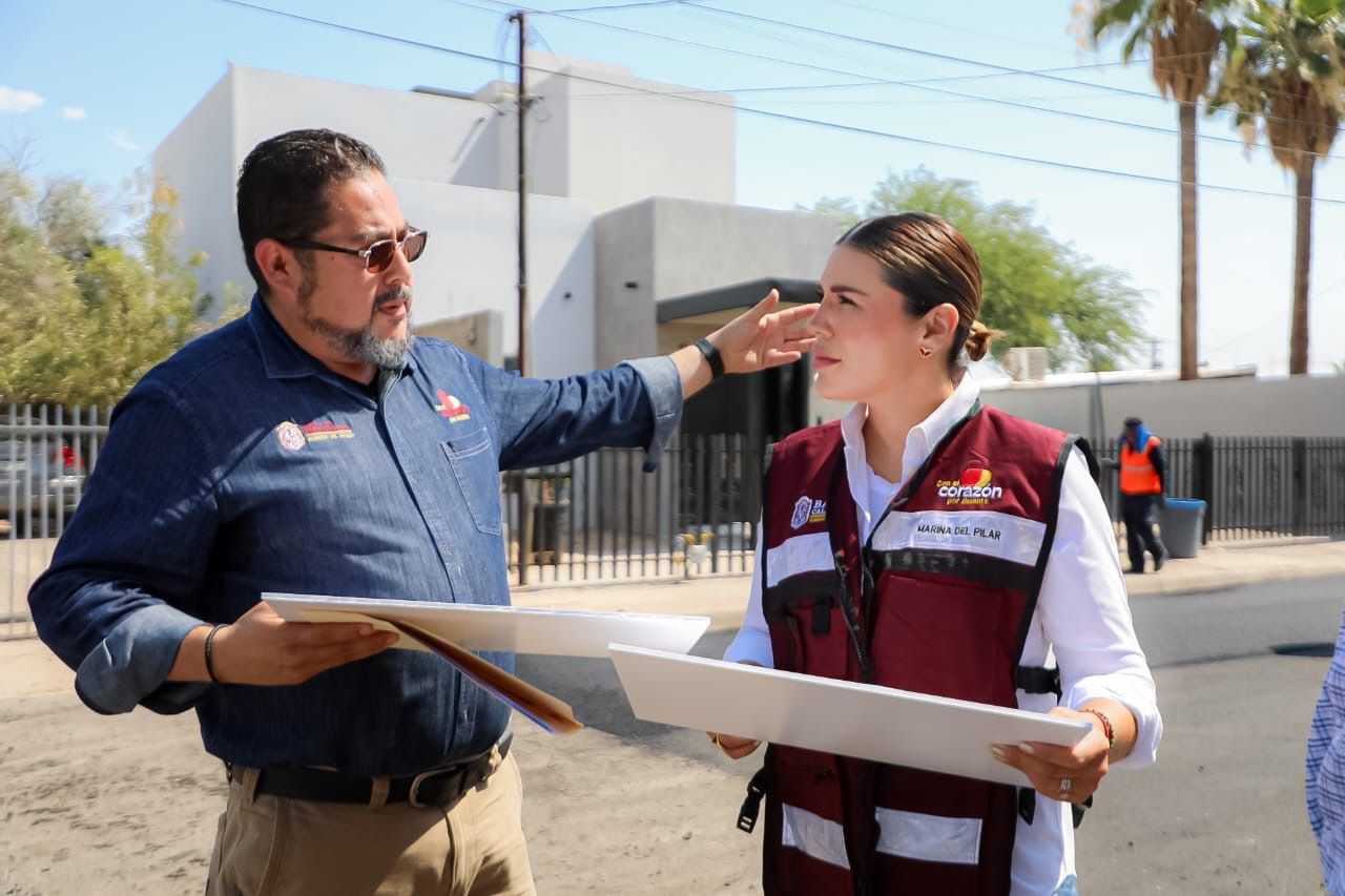 AVANZA REHABILITACIÓN DE VIALIDADES EN BAJA CALIFORNIA: GOBERNADORA MARINA DEL PILAR