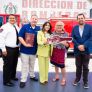 ENTREGAN ALCALDESA CLAUDIA AGATÓN, BAJA BRIDGES Y CLUBES ROTARIOS UNA MÁQUINA ESCALERA A BOMBEROS DE ENSENADA