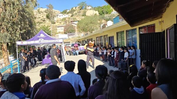 LLEVA SSCBC ACCIONES DE PREVENCIÓN Y ATENCIÓN INTEGRAL A COMUNIDAD ESCOLAR DE TECATE
