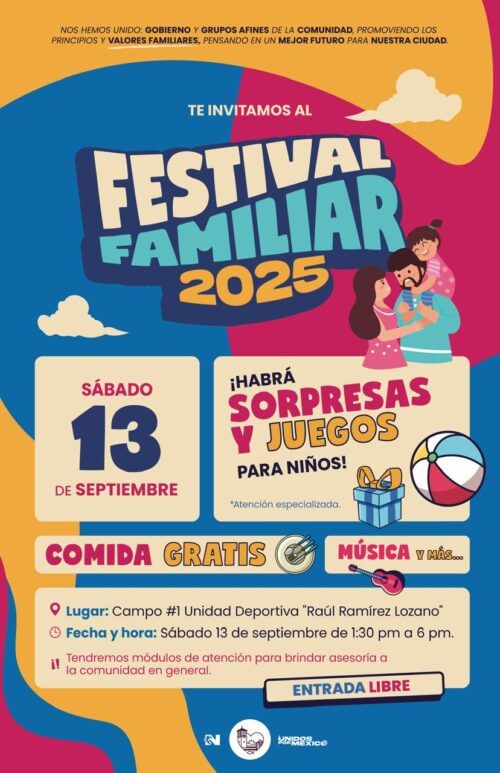 INVITA GOBIERNO DE ENSENADA AL FESTIVAL FAMILIAR 2025