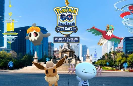 POKEMON GO ANUNCIA CITY SAFARI EN LA CIUDAD DE MÉXICO