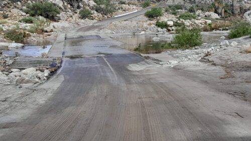 RESTABLECEN 85% LA MOVILIDAD EN CARRETERAS BAJA CALIFORNIA, TRAS EL PASO DE HILARY