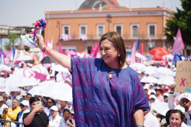 XÓCHITL ASEGURA SERÁ LA PRESIDENTA QUE DEVOLVERÁ LA SEGURIDAD A MÉXICO