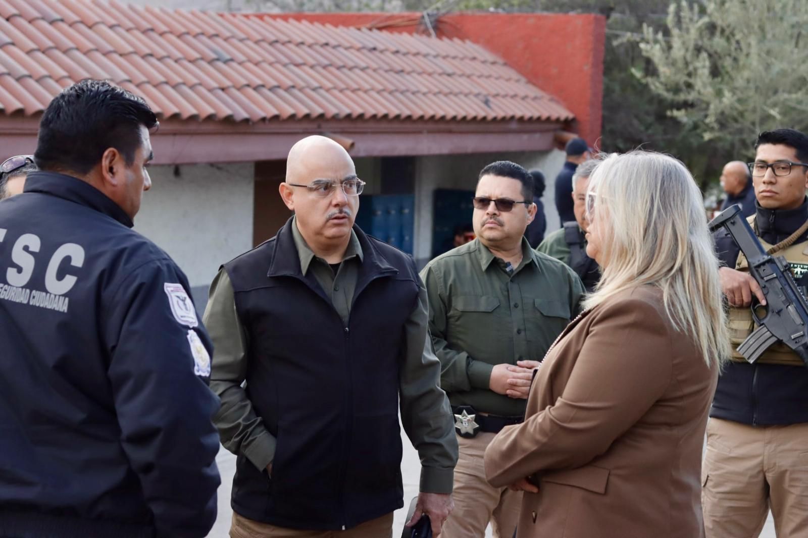SE COORDINAN SSCBC Y AYUNTAMIENTO DE TECATE A FAVOR DE PROFESIONALIZACIÓN DE POLICÍAS