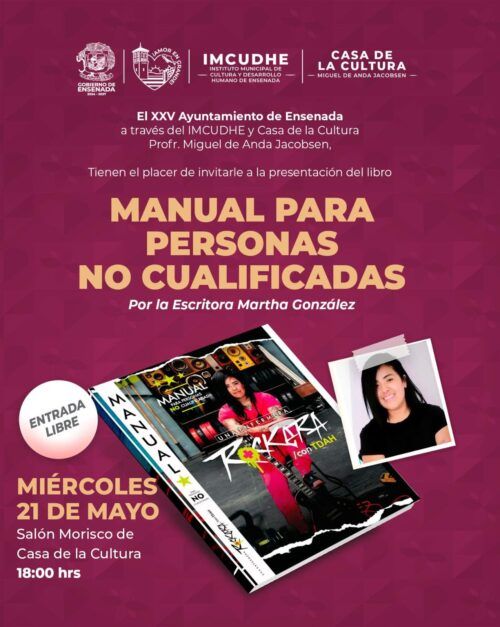 INVITAN A LA PRESENTACION DE LIBRO “MANUAL PARA PERSONAS NO CALIFICADAS”