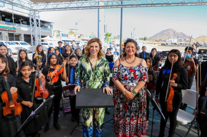 RECONOCE GOBERNADORA MARINA DEL PILAR ESFUERZO Y TALENTO DE JÓVENES MÚSICOS DE BAJA CALIFORNIA QUE PARTICIPAN EN INTERCAMBIO CULTURAL EN ESTADOS UNIDOS