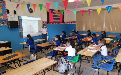 REGRESAN A CLASES 670 MIL ESTUDIANTES DE EDUCACIÓN BÁSICA EN BAJA CALIFORNIA