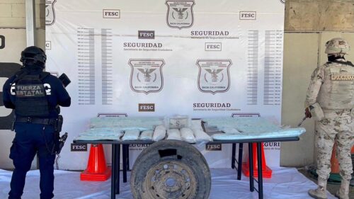 FESC Y SEDENA CONFISCAN FENTANILO, METANFETAMINA Y COCAINA EN MEXICALI