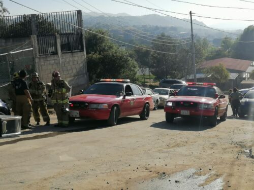 TRABAJADORES GASERA REALIZABAN TRASIEGO DE GAS EN TECATE