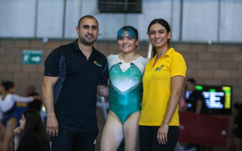 TRIUNFA ALEXA MORENO EN EL ESTATAL DE GIMNASIA