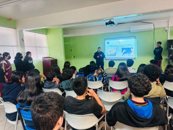 SEGURIDAD CIUDADANA PREVIENE BULLYING Y CONSUMO DE VAPEADORES EN SECUNDARIAS