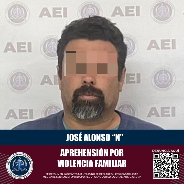 Capturan Agentes De La Fge A Sujeto Con Orden De AprehensiÓn Por Violencia Familiar Tecate 5281